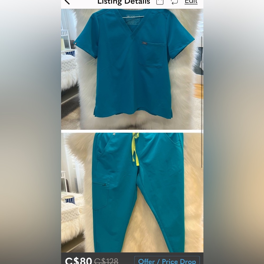 Figs set Teal